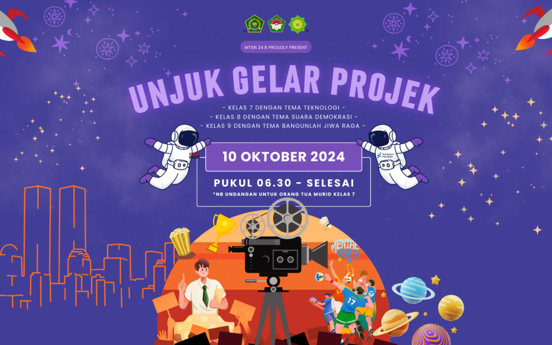 UNJUK GELAR PROJECT P5RA DI PENGHUJUNG PERPISAHAN 24 DAN 44