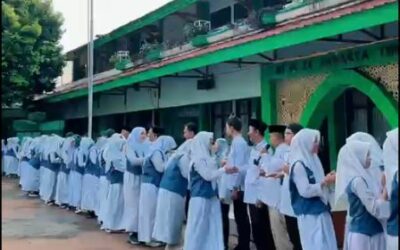 Halal Bihalal Pererat Silaturahmi, MTsN 24 Jakarta Timur Awali Kegiatan Pasca Libur dengan Kebersamaan